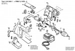 Bosch 0 603 933 703 Pbm 7,2 Ves-2 Cordless Drill 7.2 V / Eu Spare Parts